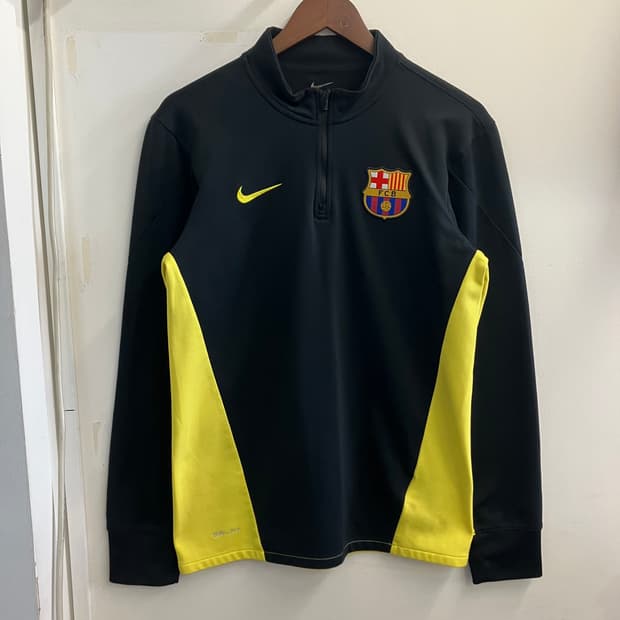 N49 나이키 바르셀로나 드릴탑 반집업