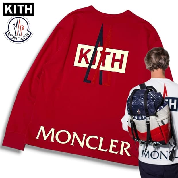 몽클레르 KithXMoncler 긴팔 티셔츠