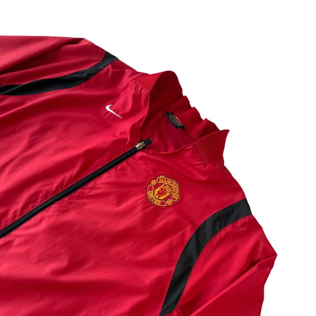 나이키 레드탭 00s 맨유 바람막이 L