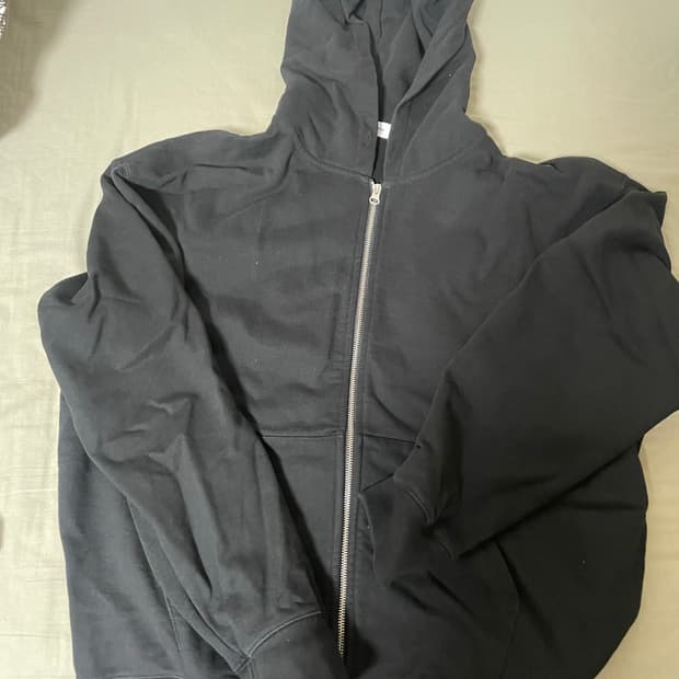 스테디에브리웨어 후드집업 [블랙]