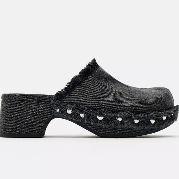 Zara 자라 데님 클로그 