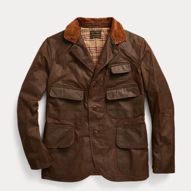 RRL 더블알엘 오일클로스 