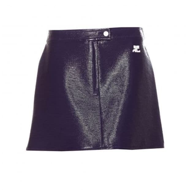 Courreges 꾸레쥬 비닐 스커트 사이즈 34