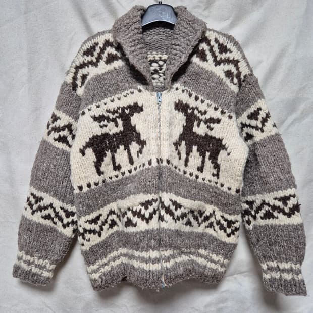 빈티지 헤비울 코위찬