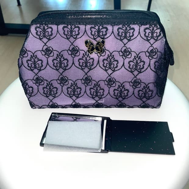Anna Sui 안나수이 파우치 & 거울 세트 고전 미사용 새제품