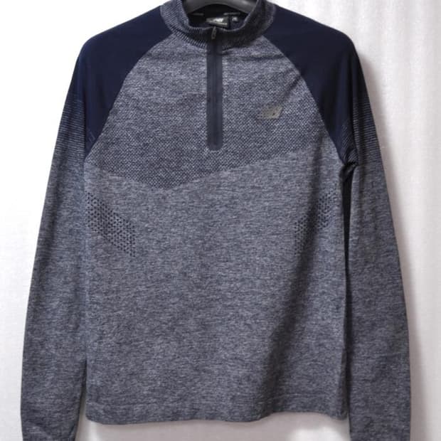 뉴발란스/남성반집업긴팔티셔츠(사이즈105)