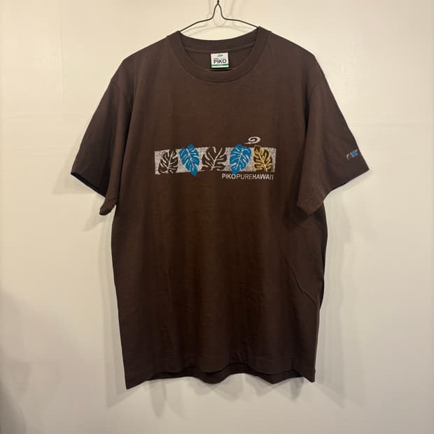 PIKO "Pure Hawaii" Monstera Graphic Tee 