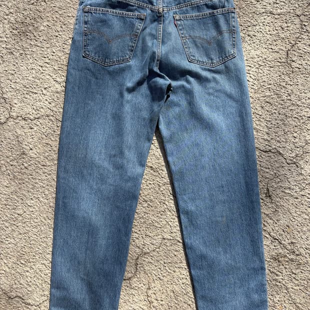 90's 리바이스 550 테이퍼드 데님팬츠 B97