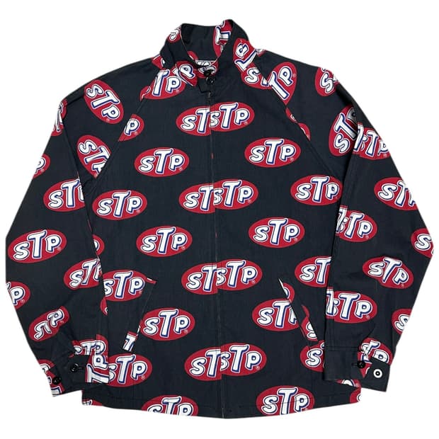 빈티지 STP 로고 코튼 자켓 
