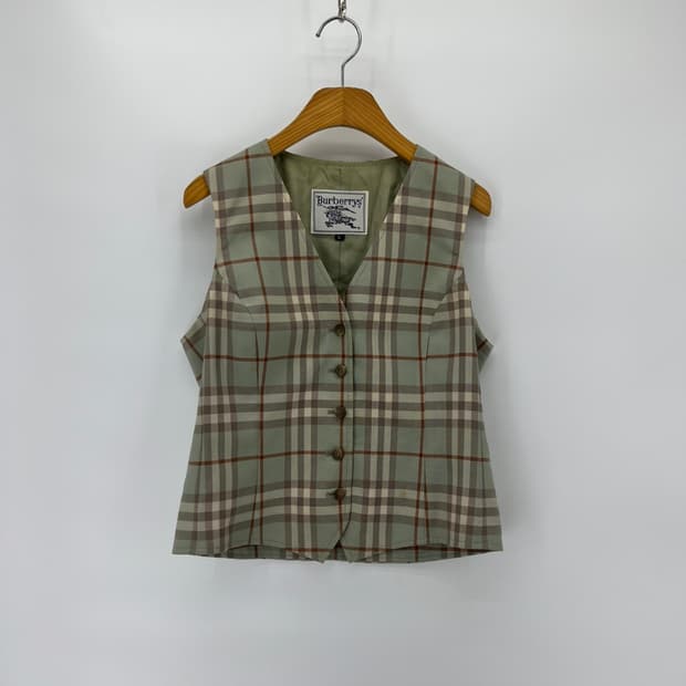 [Burberry] 00's 버버리 노바체크 베스트