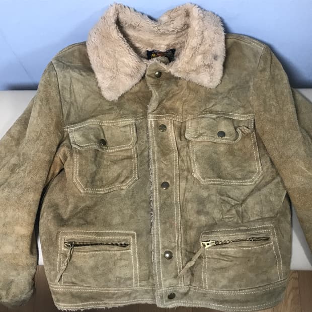 캐나다 빈티지 무스탕 자켓