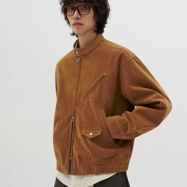 키뮤어 스웨이드 바이커 1회착