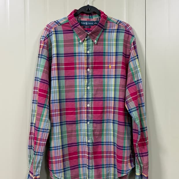 폴로 랄프로렌 마드라스 셔츠