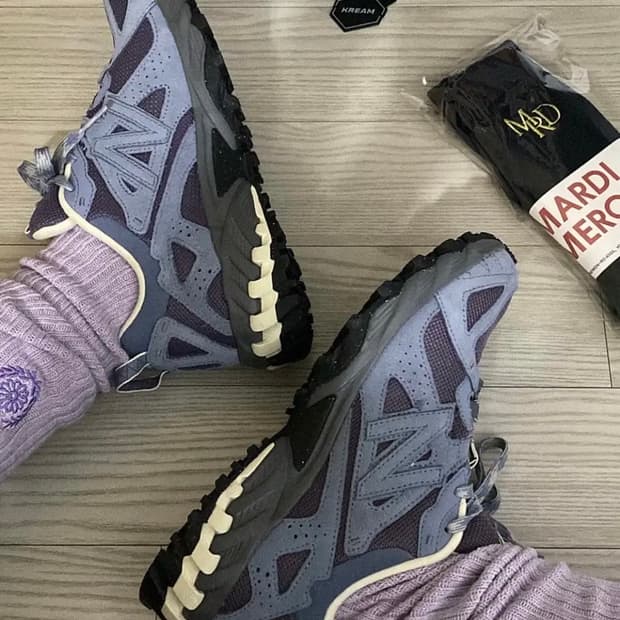 뉴발란스 아크틱 그레이 245 트레킹화 고프코어