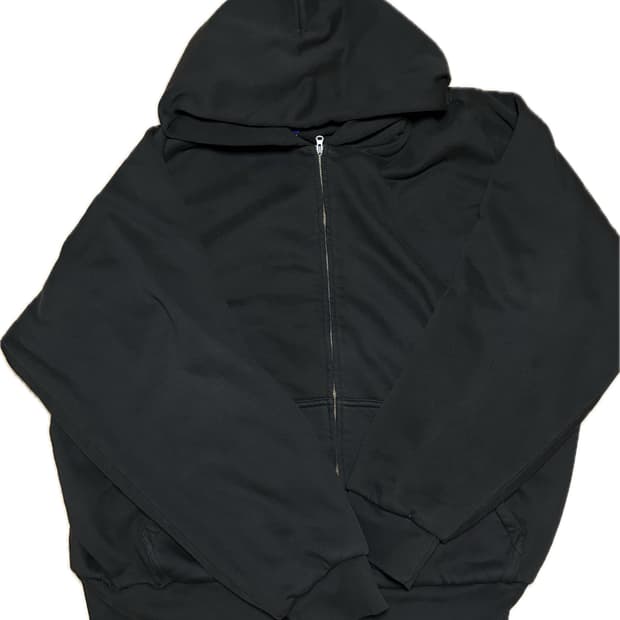 이지 갭 후드집업 블랙 XL