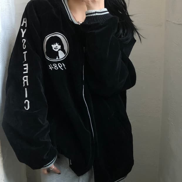 Hysteric Glamour 히스테릭글래머 리버시블 스카쟌 자켓