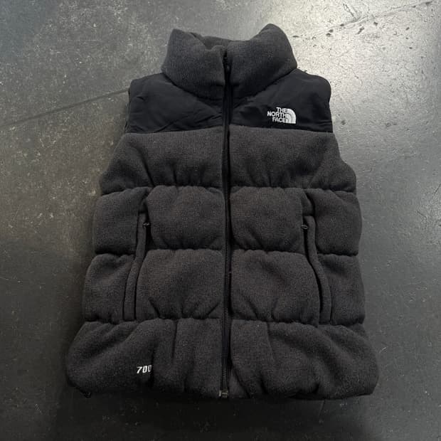90 노스페이스 화이트라벨 패딩 조끼