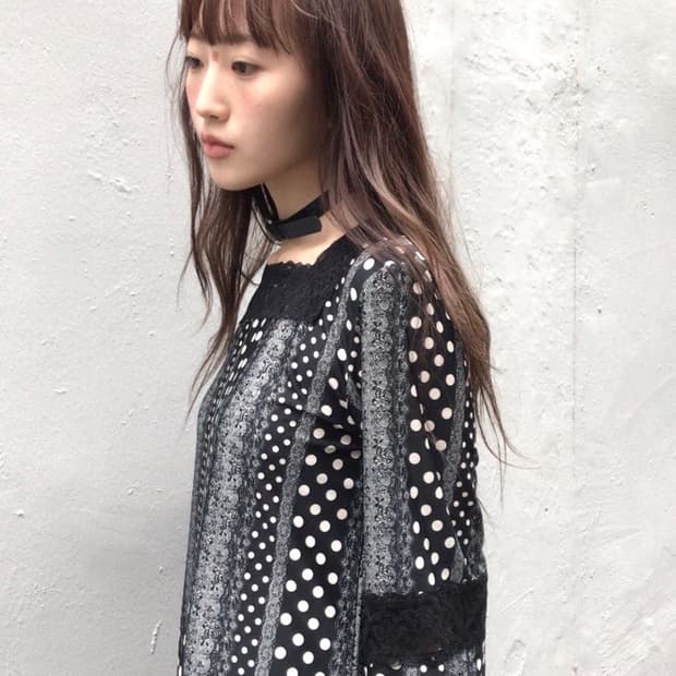 빈티지 블라우스