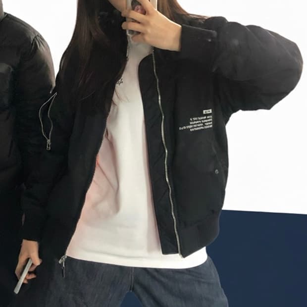 LMC 리버시블 항공자켓