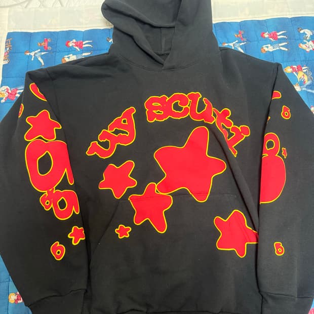 스파이더 후드티