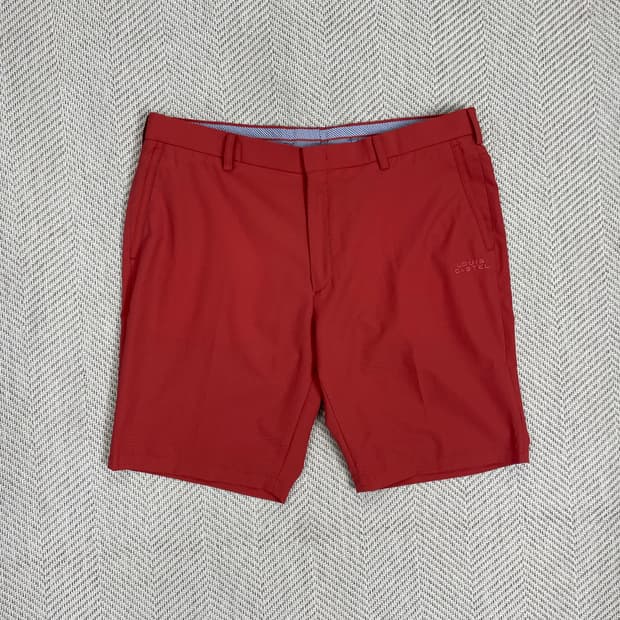 루이까스텔 오렌지색 반바지 37인치