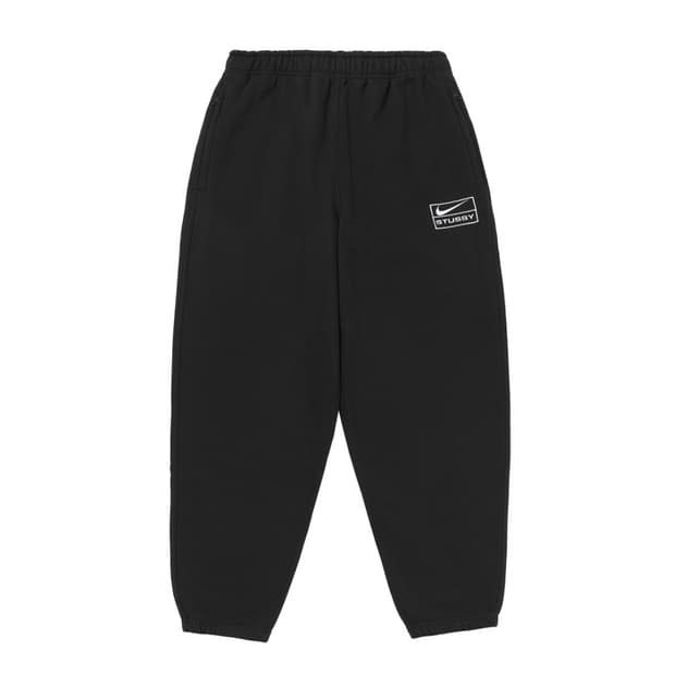 나투시 스투시 나이키 플리스 팬츠 블랙 xl