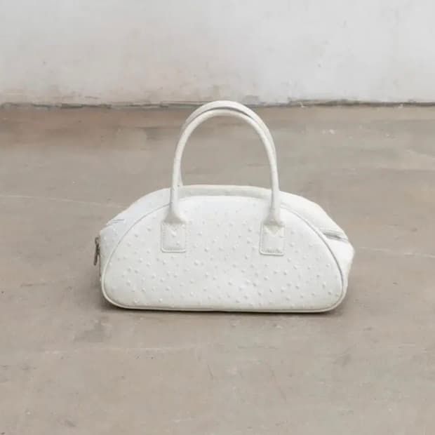 수집미학 X Opheden - Ostrich Pattern Bag