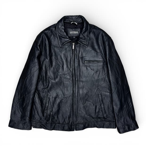 90's 게스 레더 자켓90's 게스 레더 자켓