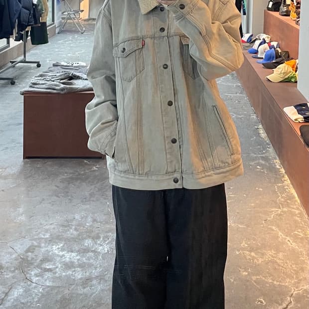 리바이스 쉐르파 트러커 데님 자켓 H943
