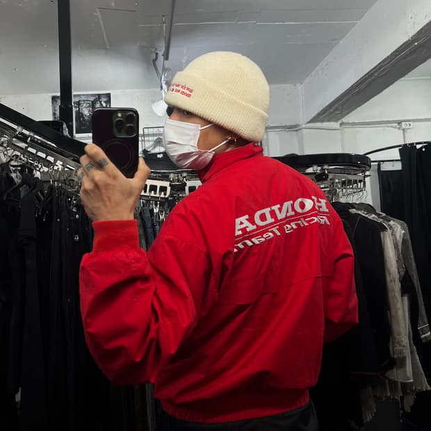 혼다 레이싱 팀 면 자켓 (red)