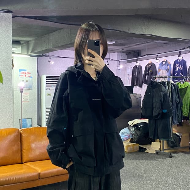 코닥 투웨이 암포켓 후드 자켓 B3139