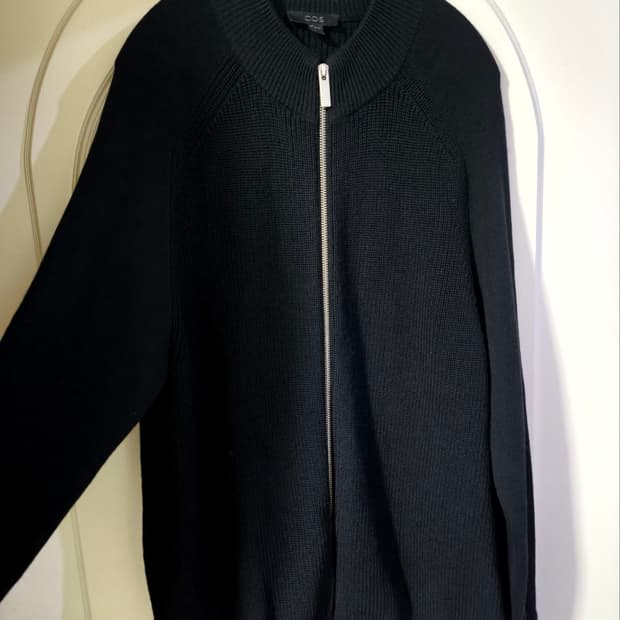 XL 코스 집업 가디건 니트 EUR L