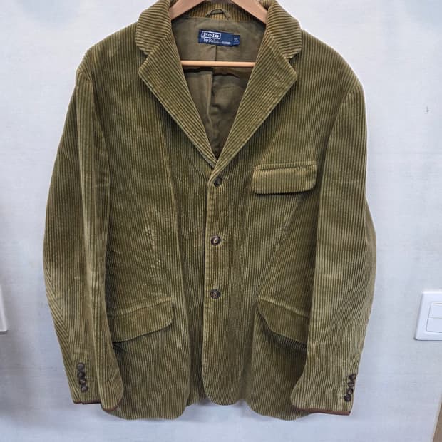 폴로랄프로렌 빈티지 코듀로이 블레이져 자켓 xl