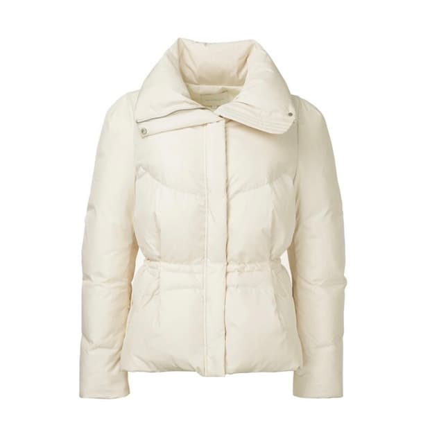 브라이드앤유 자밀라 구스 다운 숏 자켓 크림