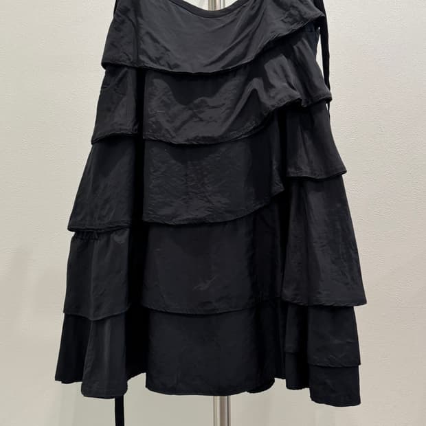 꼼데가르송 큐프라 플레어드 스커트