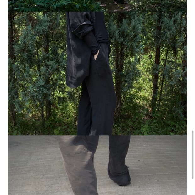 (새상품)머듈 큐프라 팬츠 블랙 3 사이즈