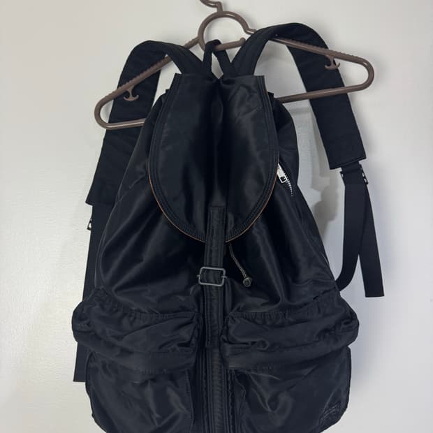 요시다 포터 탱커 2포켓 럭색 블랙