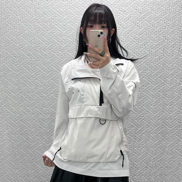 나이키 NSW 테크팩 엔지니어 바람막이 반집업 아노락 M C12949