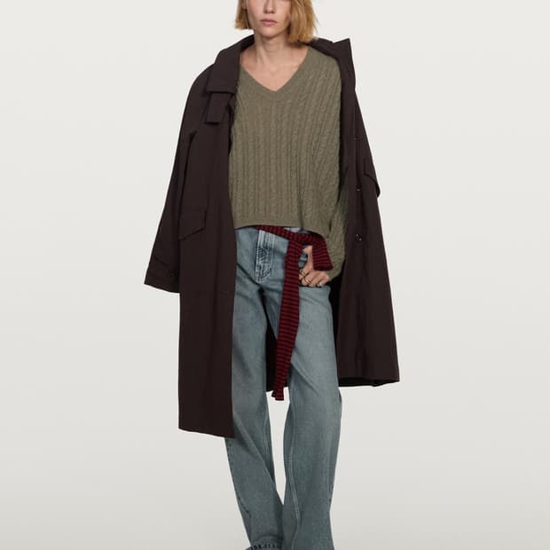 마시모두띠 여성 100%캐시미어 오버사이즈 니트 S