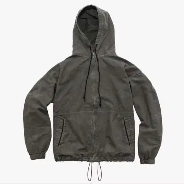 [3] 폴리테루 집후디 후드 집업 파카 카모 베이지