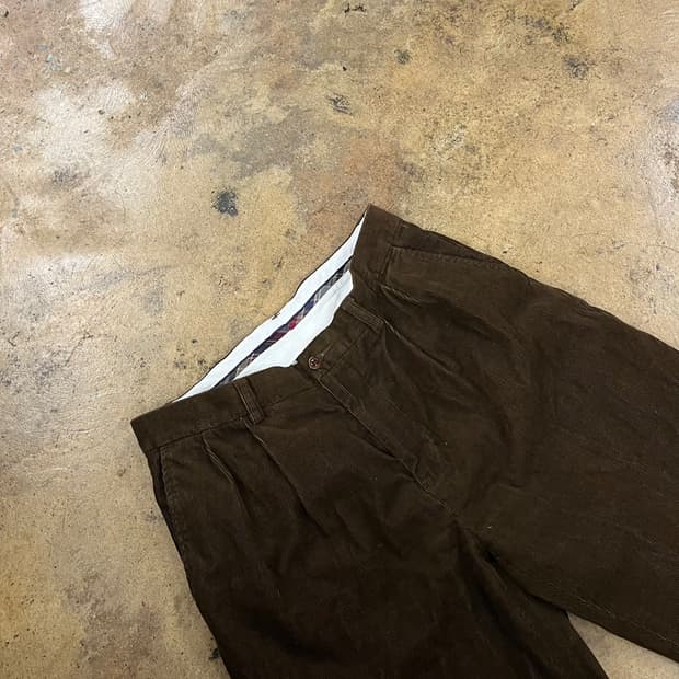 [정품] 폴로 랄프로렌 브라운 코듀로이 골덴 바지 b15