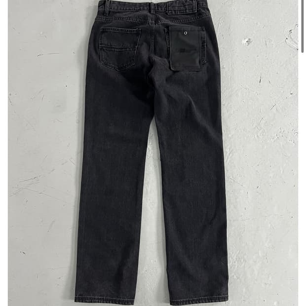 (풀구성) MPa 6-POCKET DENIM PANTS (BLACK) L