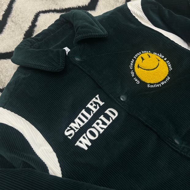 [L]W.스탠다드 오버핏 코듀로이 바시티 점파