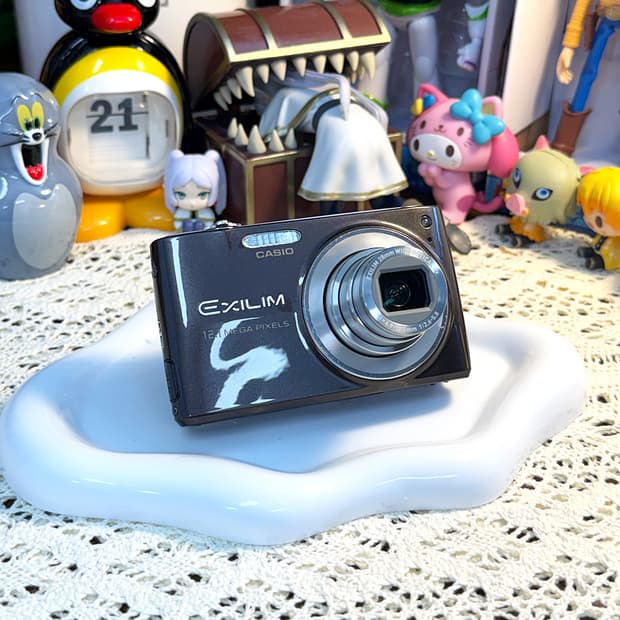 한글지원🍪메이크업 기능, 태연픽 카시오 Exilim Z400 브라운