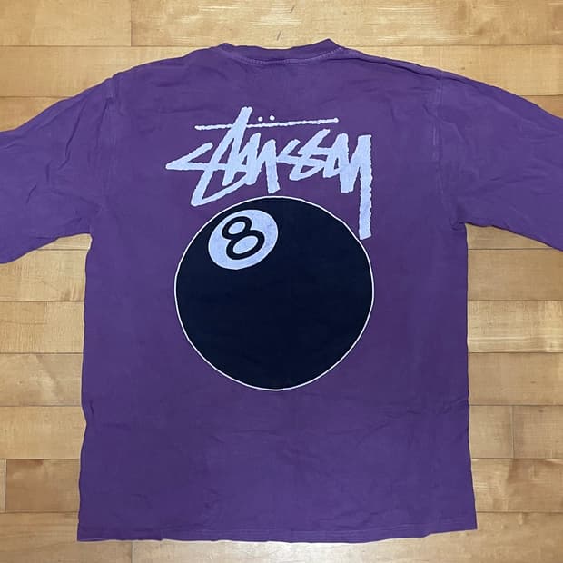 스투시 8볼 롱슬리브 티셔츠