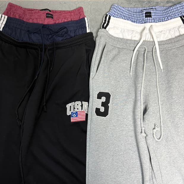 프로젝트GR 3레이어드 팬츠 / 블랙 그레이 둘 다 판매