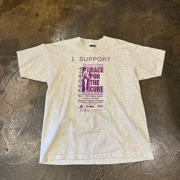 90s Fruit of the loom USA 러닝맨 빈티지 티셔츠 XL