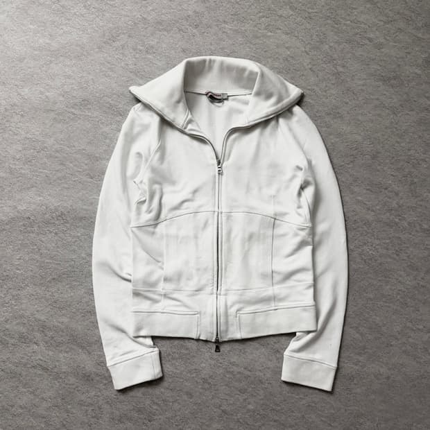 프라다 스포츠 하이넥 집업 자켓