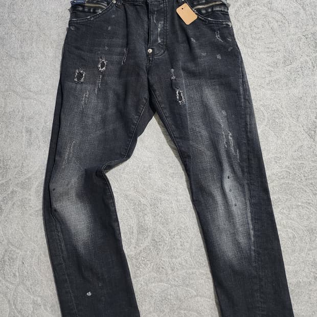 **디스퀘어드2 지퍼 디테일 데님 팬츠(30-31)