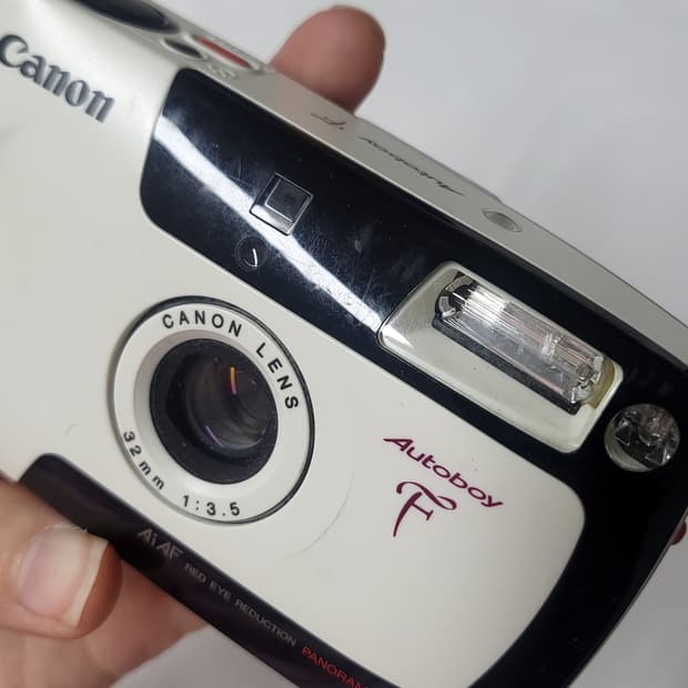 캐논 오토보이 f 필름카메라